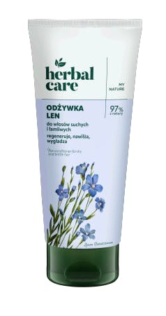 Herbal Care Flax Conditioner for Dry and Brittle Hair 200 ml