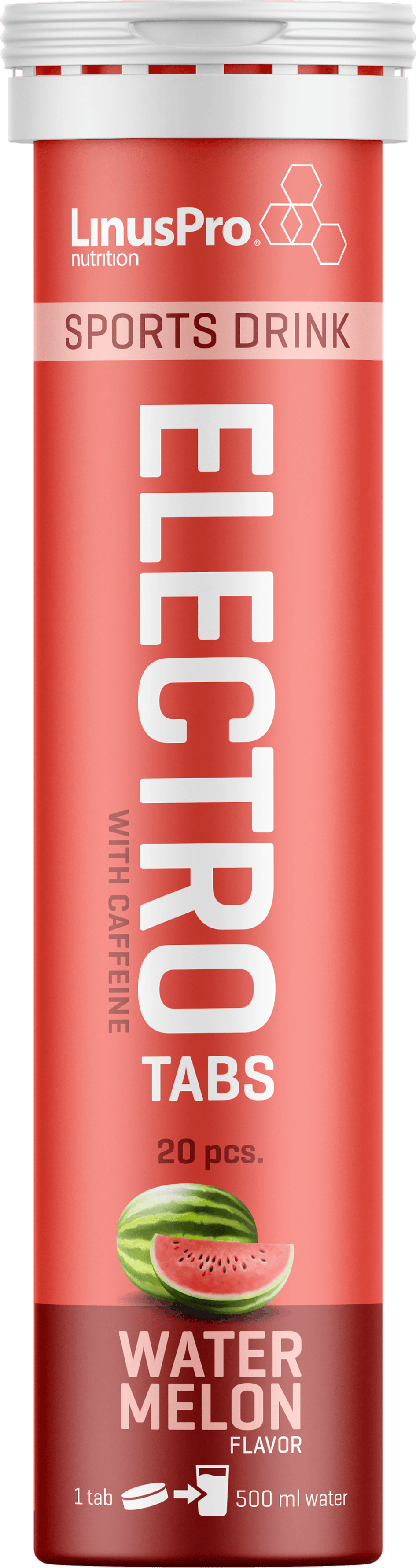 LinusPro Elektrolyt Tabs Watermelon 20 stk