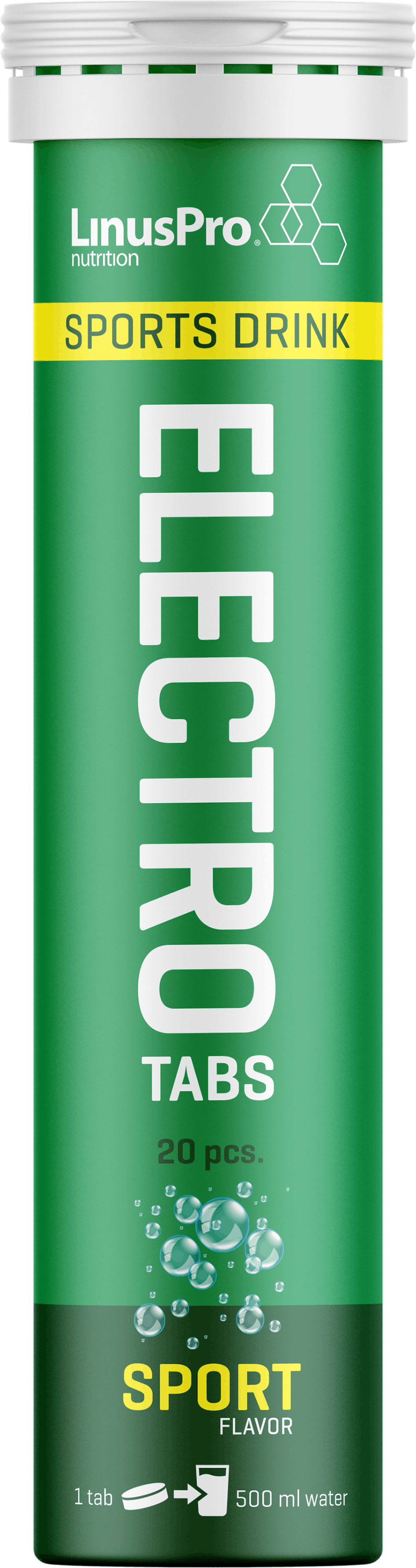 LinusPro Elektrolyt Tabs Sport 20 stk