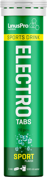 LinusPro Elektrolyt Tabs Sport 20 stk