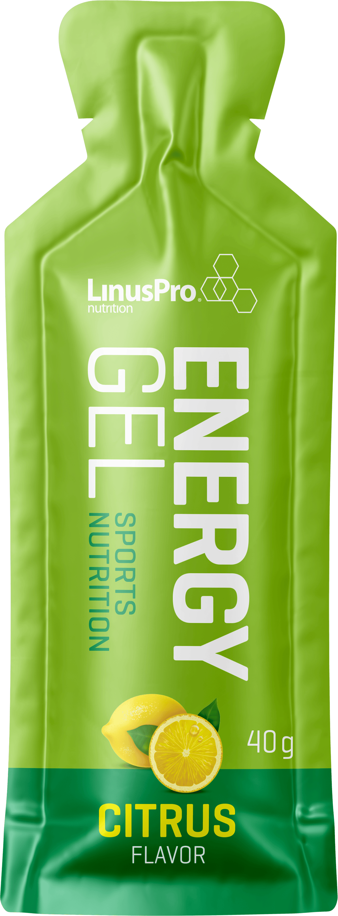 LinusPro Energy Gel Citrus 40 g