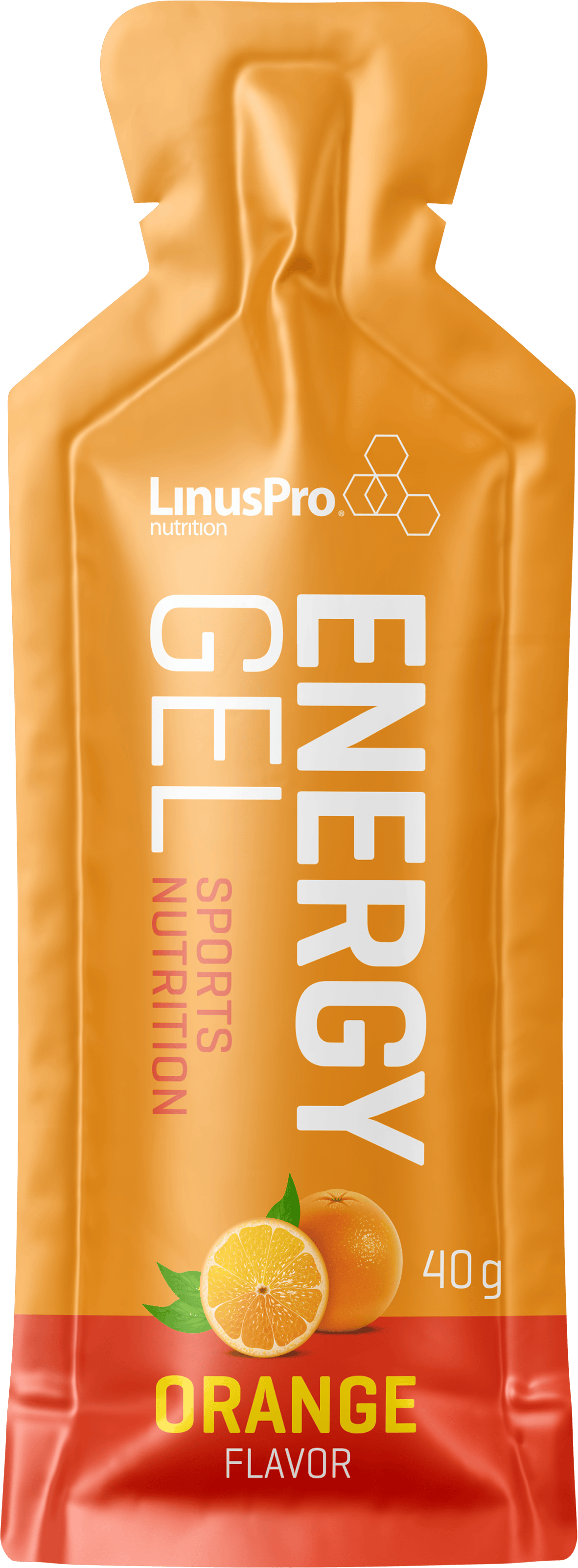 LinusPro Energy Gel Orange 40 g