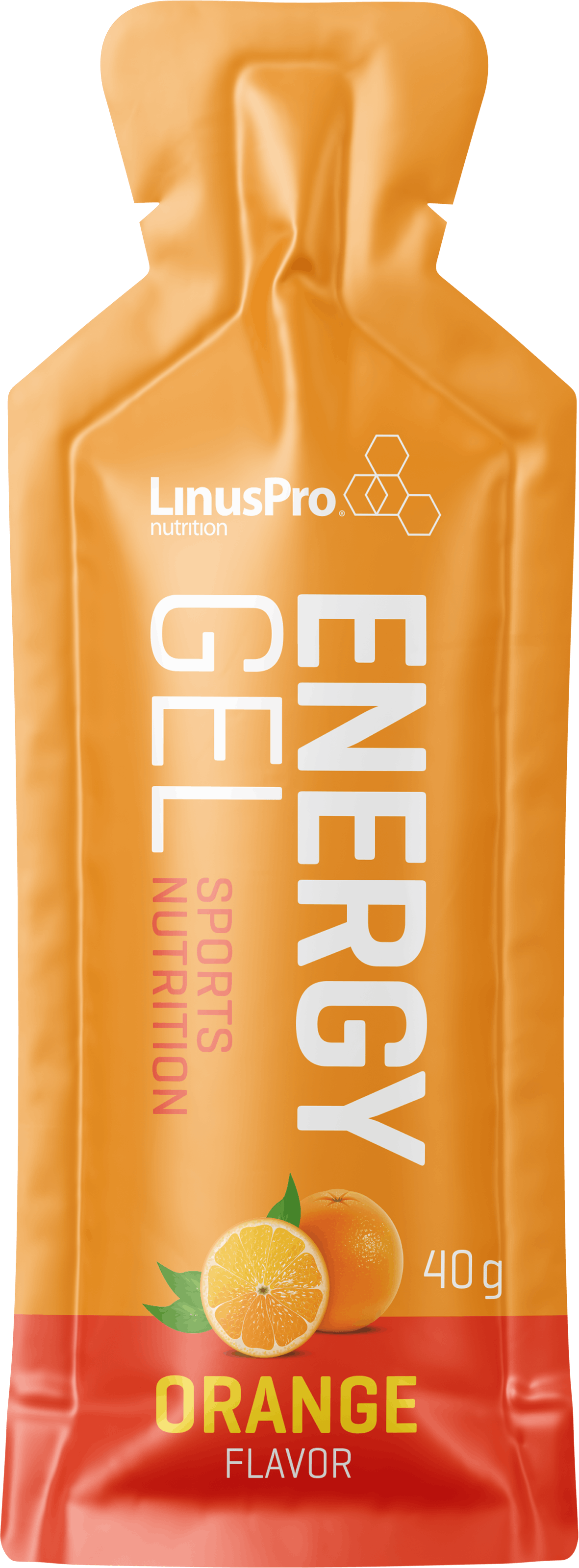 LinusPro Energy Gel Orange 40 g