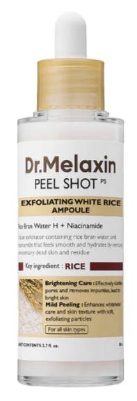 Dr.Melaxin Peel Shot Exfoliating White Rice Ampoule 80 ml