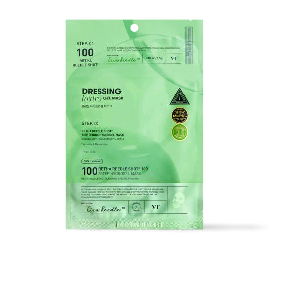 VT Cosmetics 2 Step Reti-A Reedle Shot 100 Hydrogel Mask 1 st