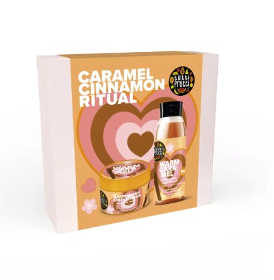 Tutti Frutti Caramel & Cinnamon Gift Set 200 ml + 400 ml