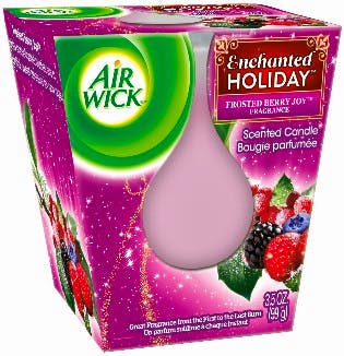 Air Wick Scented Candles Enchanted Holiday Frosted Berry 1 pcs £1.99
