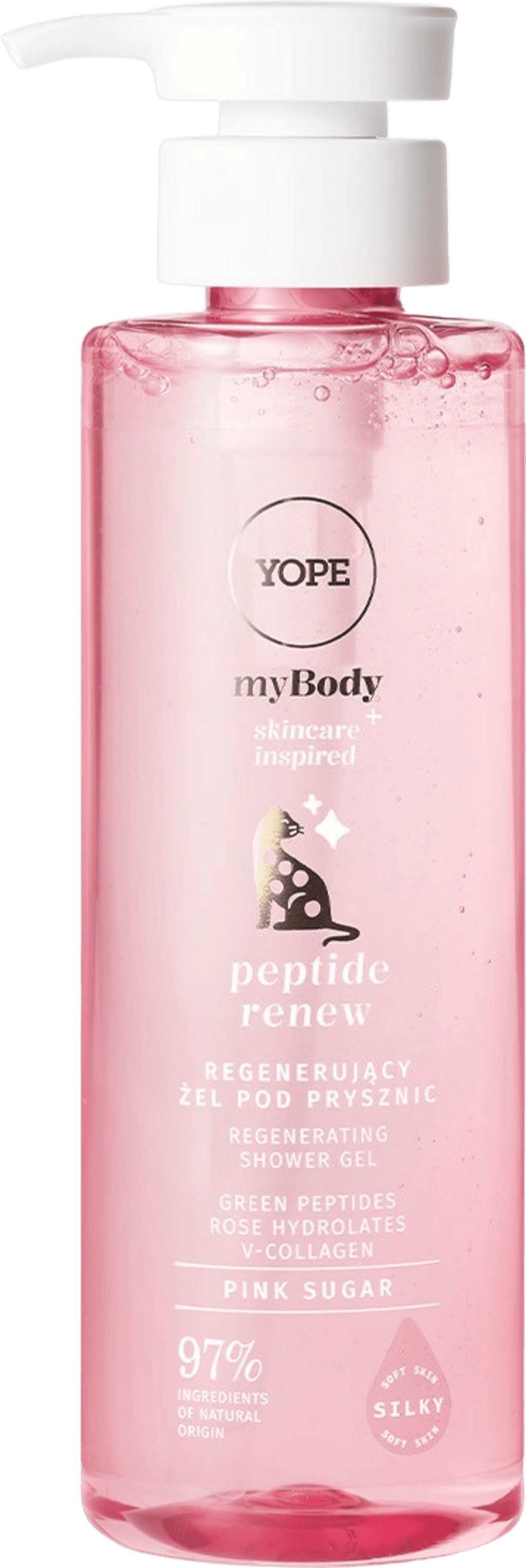 YOPE Peptide Renew Pink Sugar Regenerating Shower Gel 300 ml