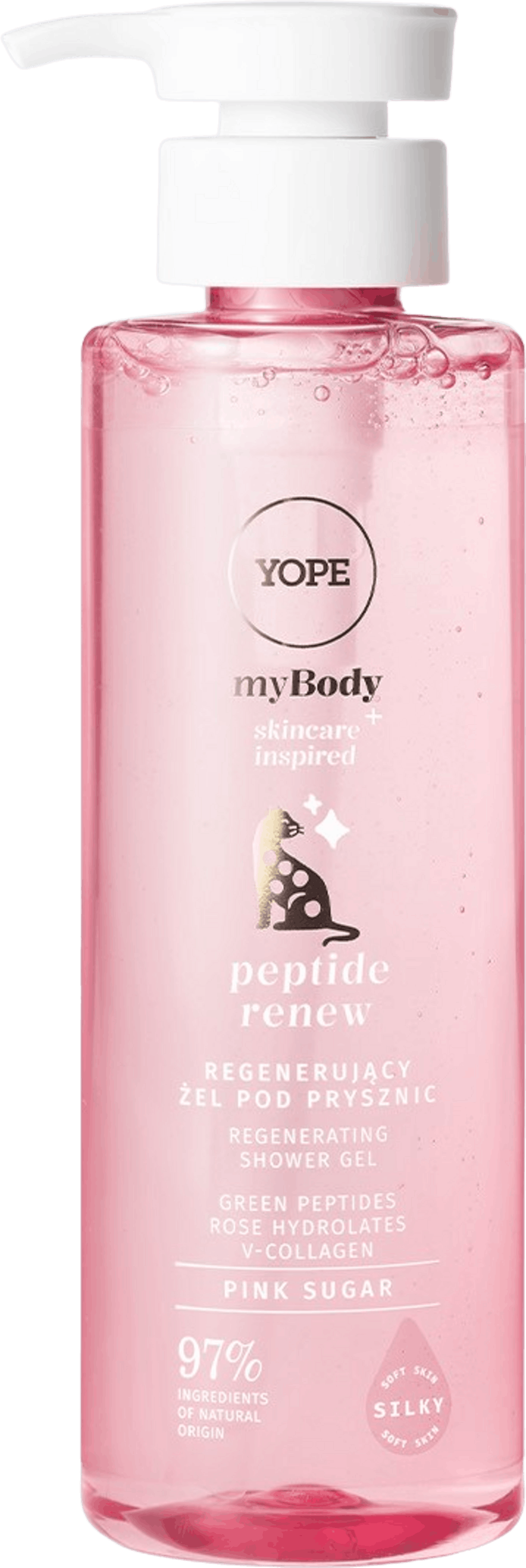 YOPE Peptide Renew Pink Sugar Regenerating Shower Gel 300 ml