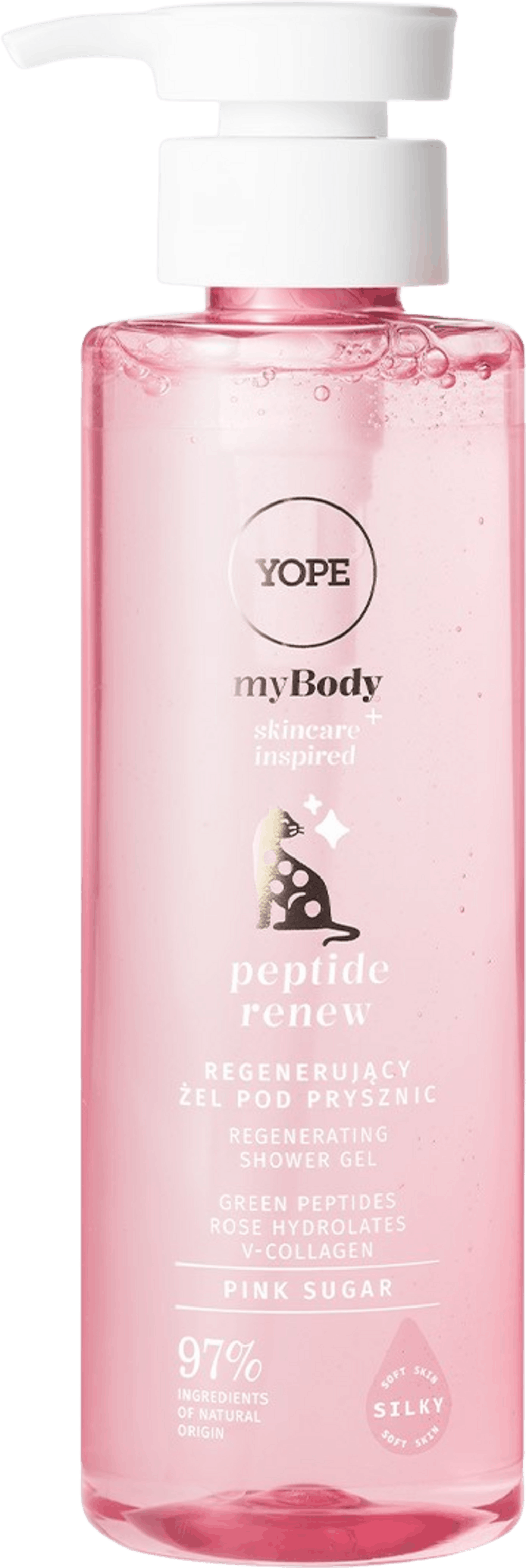 YOPE Peptide Renew Pink Sugar Regenerating Shower Gel 300 ml