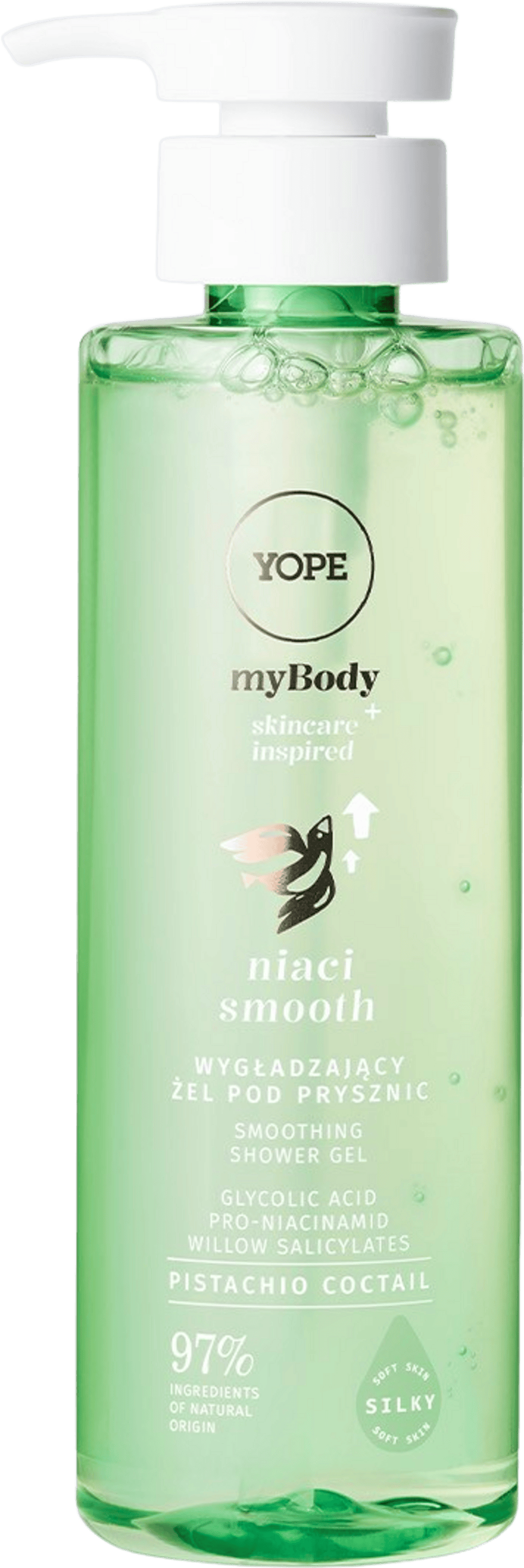 YOPE Niaci Smooth Pistachio Cocktail Shower Gel 300 ml