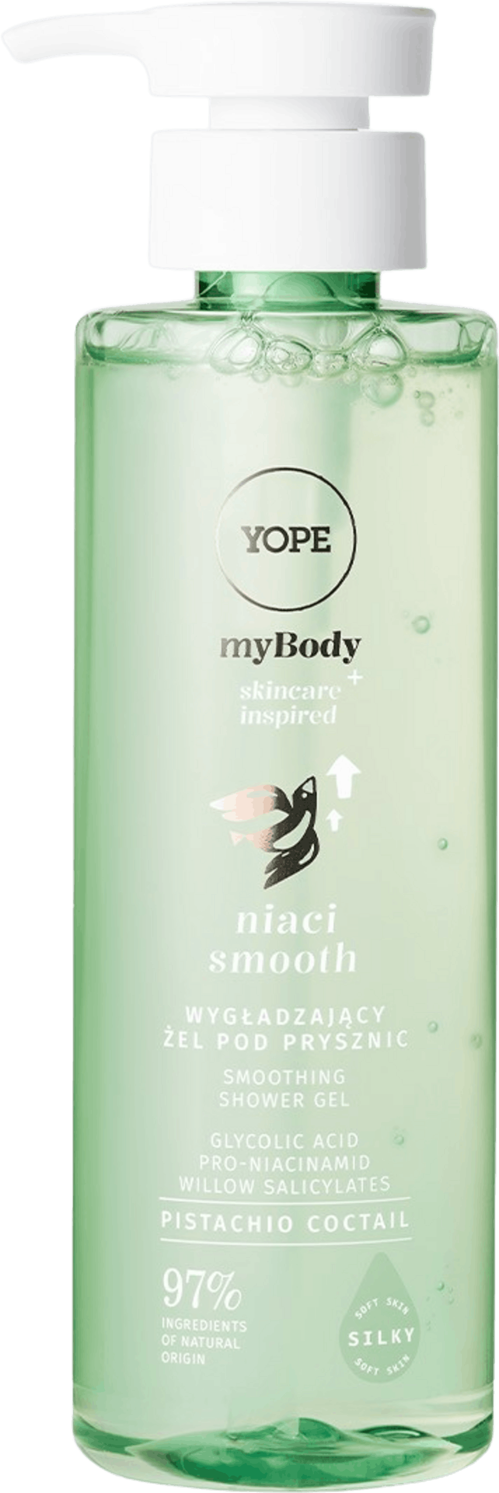 YOPE Niaci Smooth Pistachio Cocktail Shower Gel 300 ml