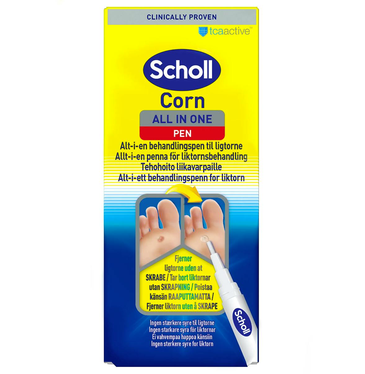 Scholl 2in1 Corn Express Pen 1 kpl