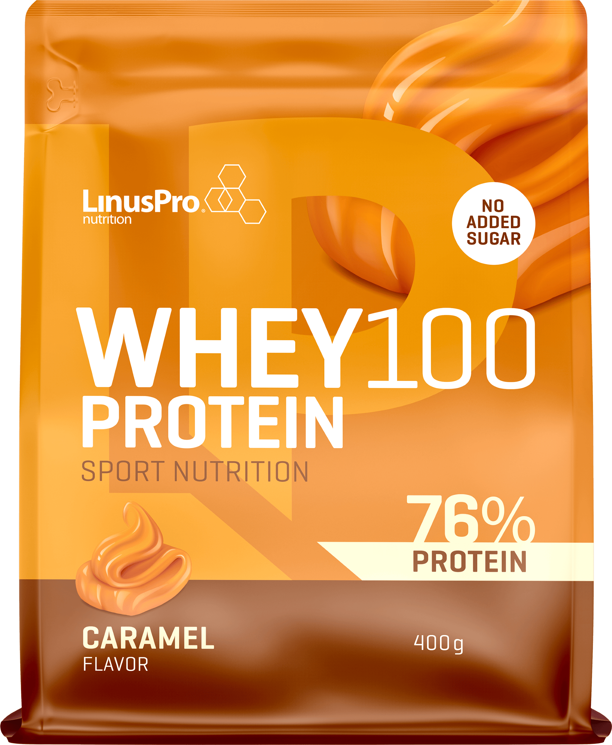 LinusPro Whey100 Caramel 400 g
