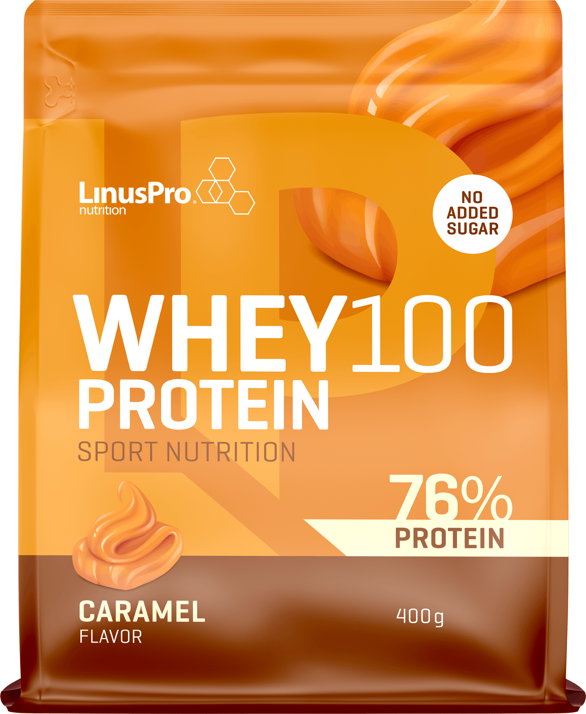 LinusPro Whey100 Caramel 400 g