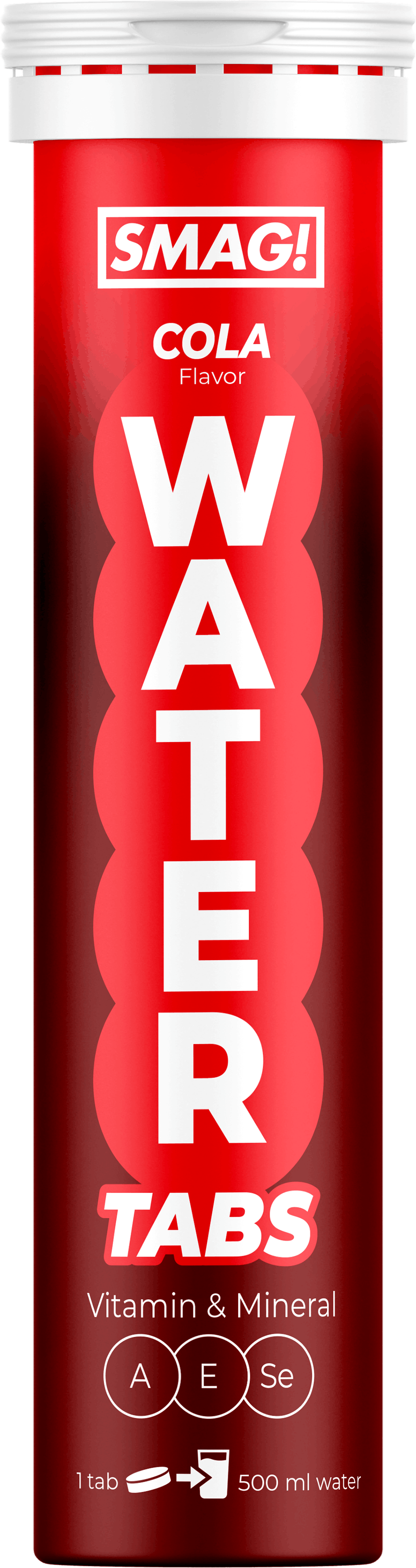 SMAG! Water Tabs Cola 20 stk