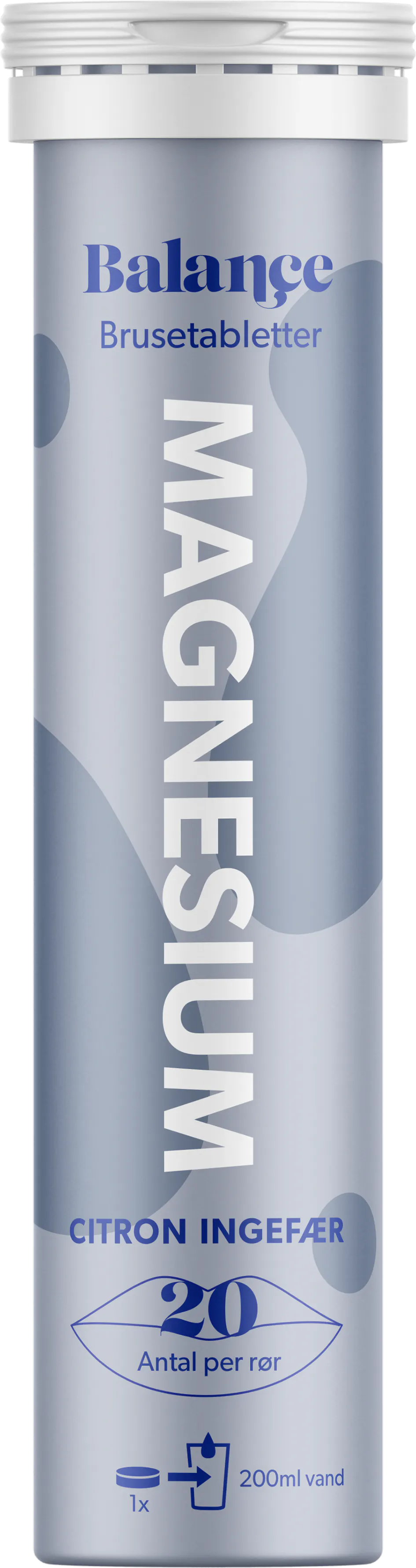 Balance Brusetabletter Magnesium 20 stk