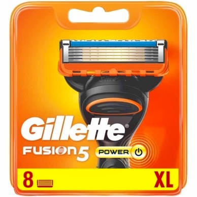 Gillette Fusion Power Barberblade 8 stk
