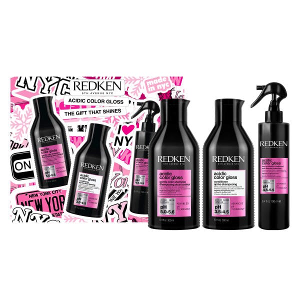 Redken Acidic Color Gloss Gift Set 190 ml + 2 x 300 ml