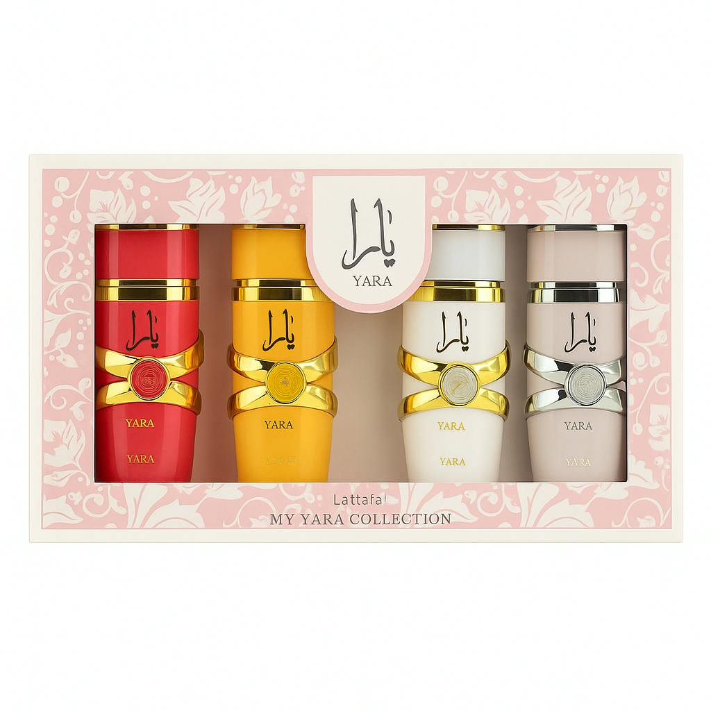 Lattafa Yara Collection Gift Set 25 ml + 25 ml + 25 ml + 25 ml