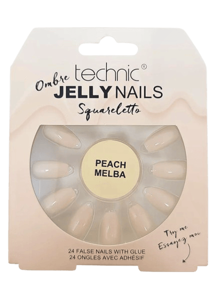 Technic Ombre Jelly Nails Peach Melba 1 st