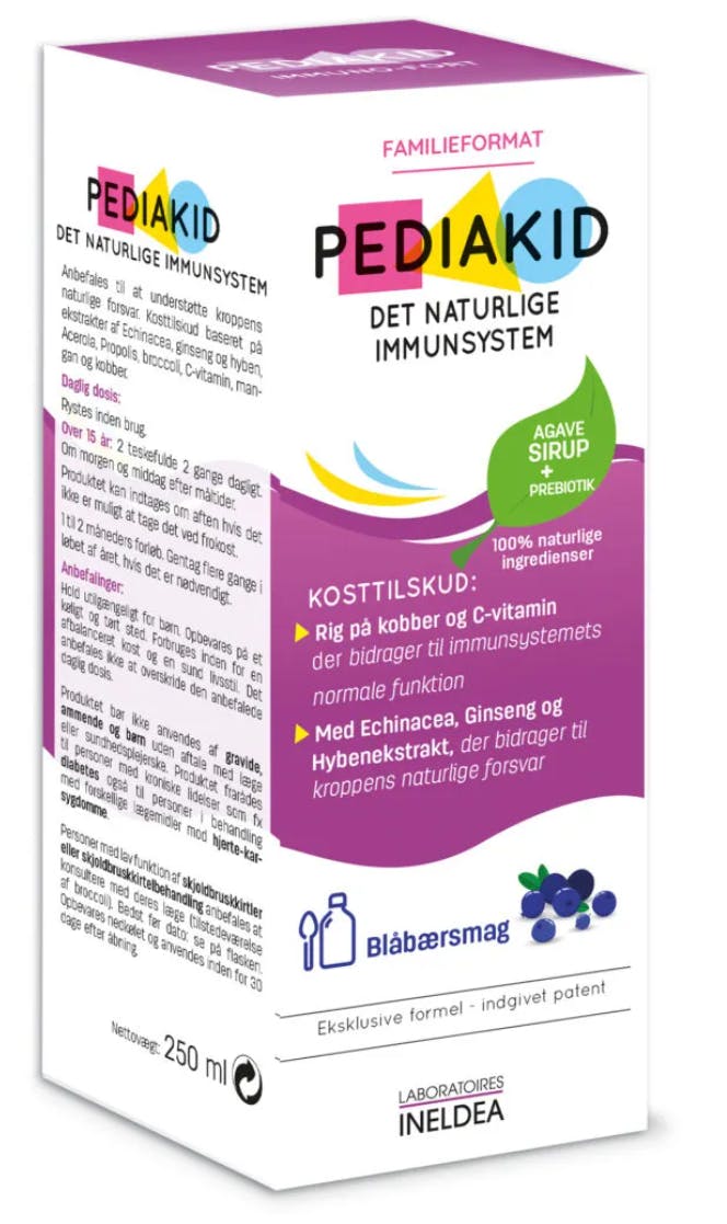 Pediakid Immunity Strength Sirup Blueberry 250 ml
