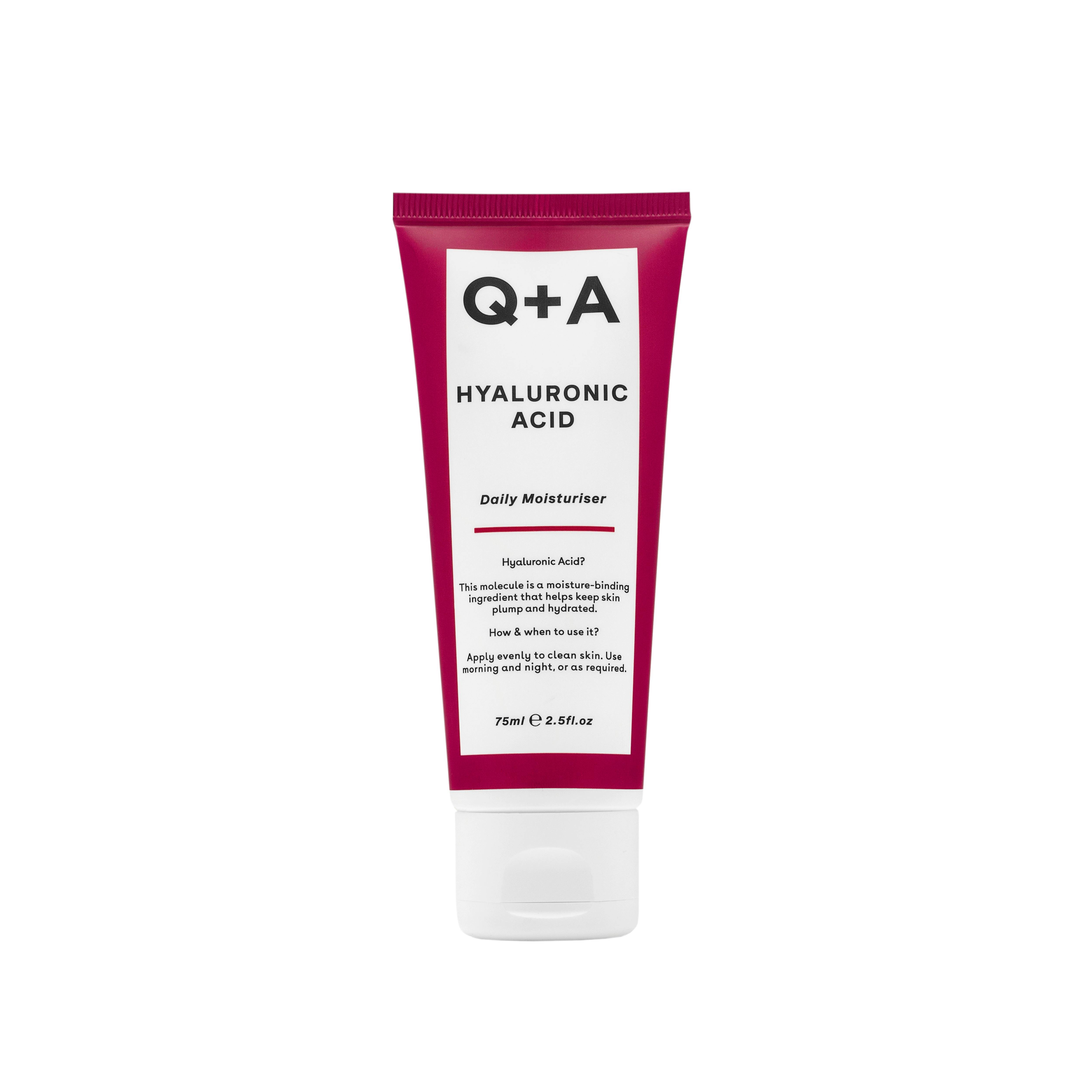 Q+A Hyaluronic Acid Daily Moisturiser 75 ml