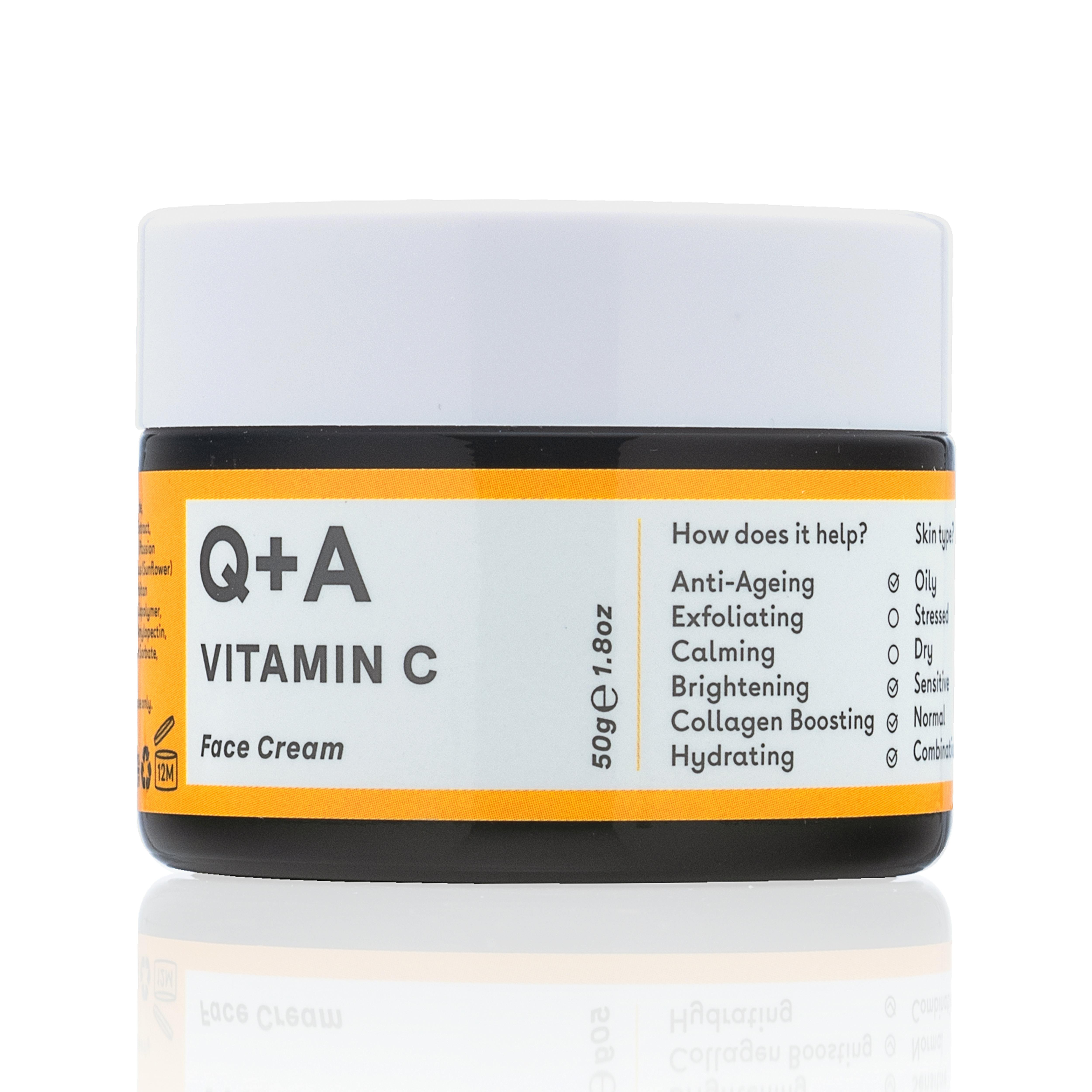 Q+A Vitamin C Face Cream 50 g