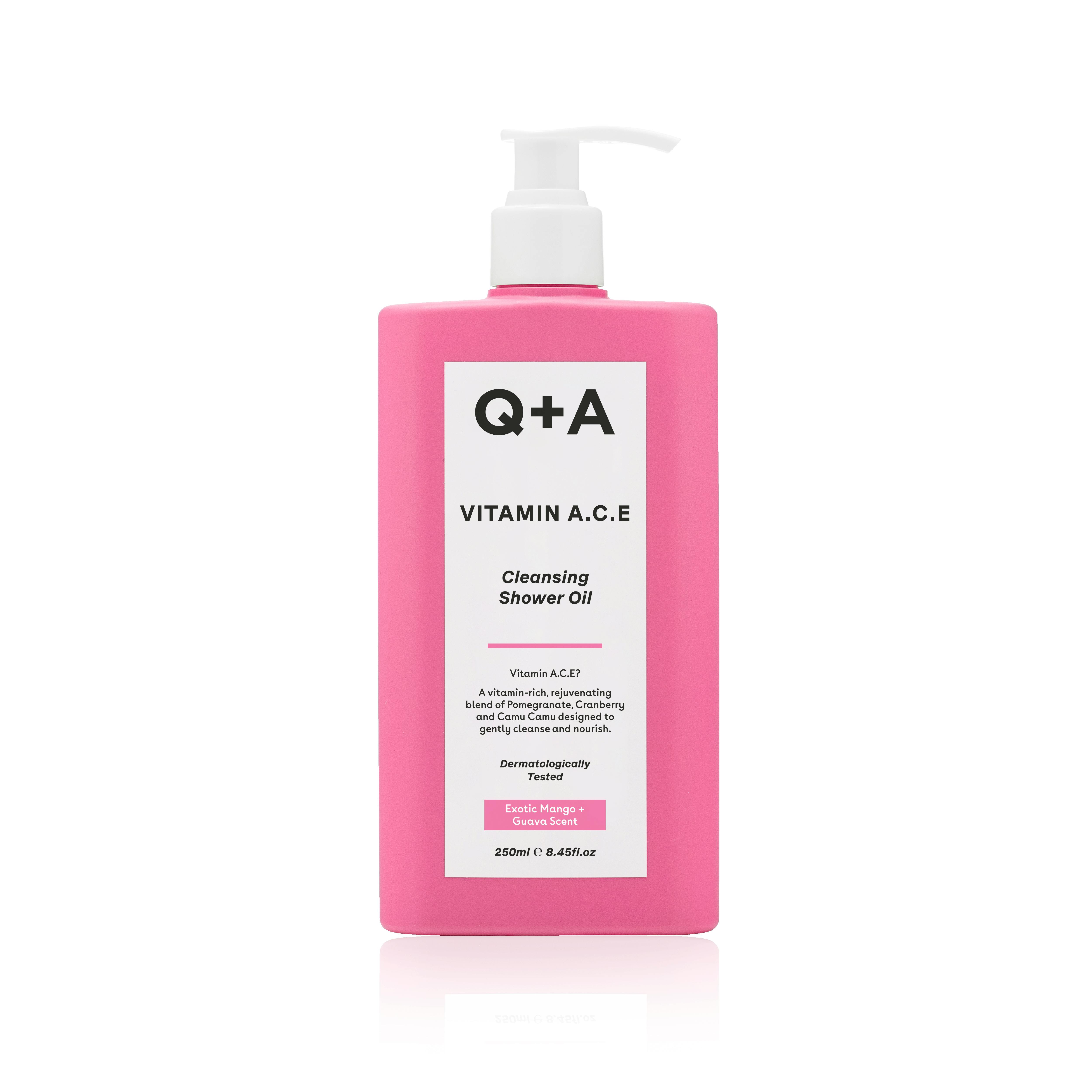 Q+A Vitamin A.C.E Shower Oil 250 ml