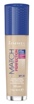 Rimmel Match Perfection Foundation 100 Ivory 30 ml