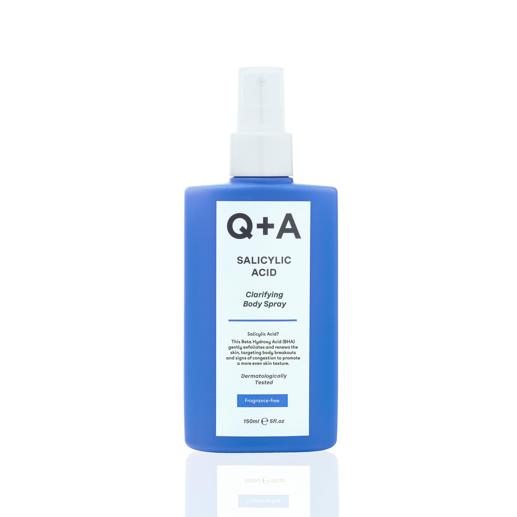Q+A Salicylic Acid Clarifying Body Spray 150 ml