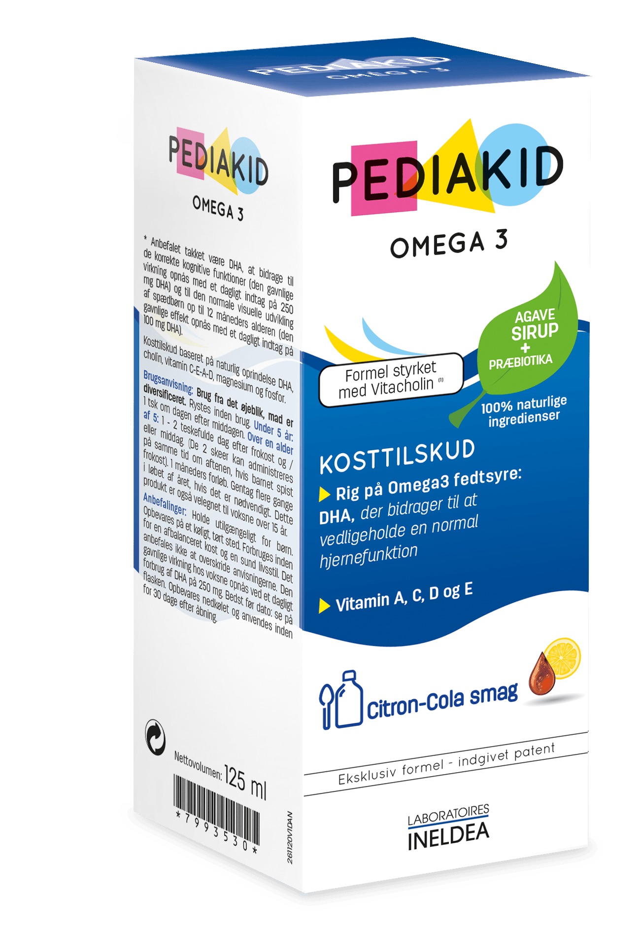 Pediakid Omega 3 Lemon Cola 125 ml