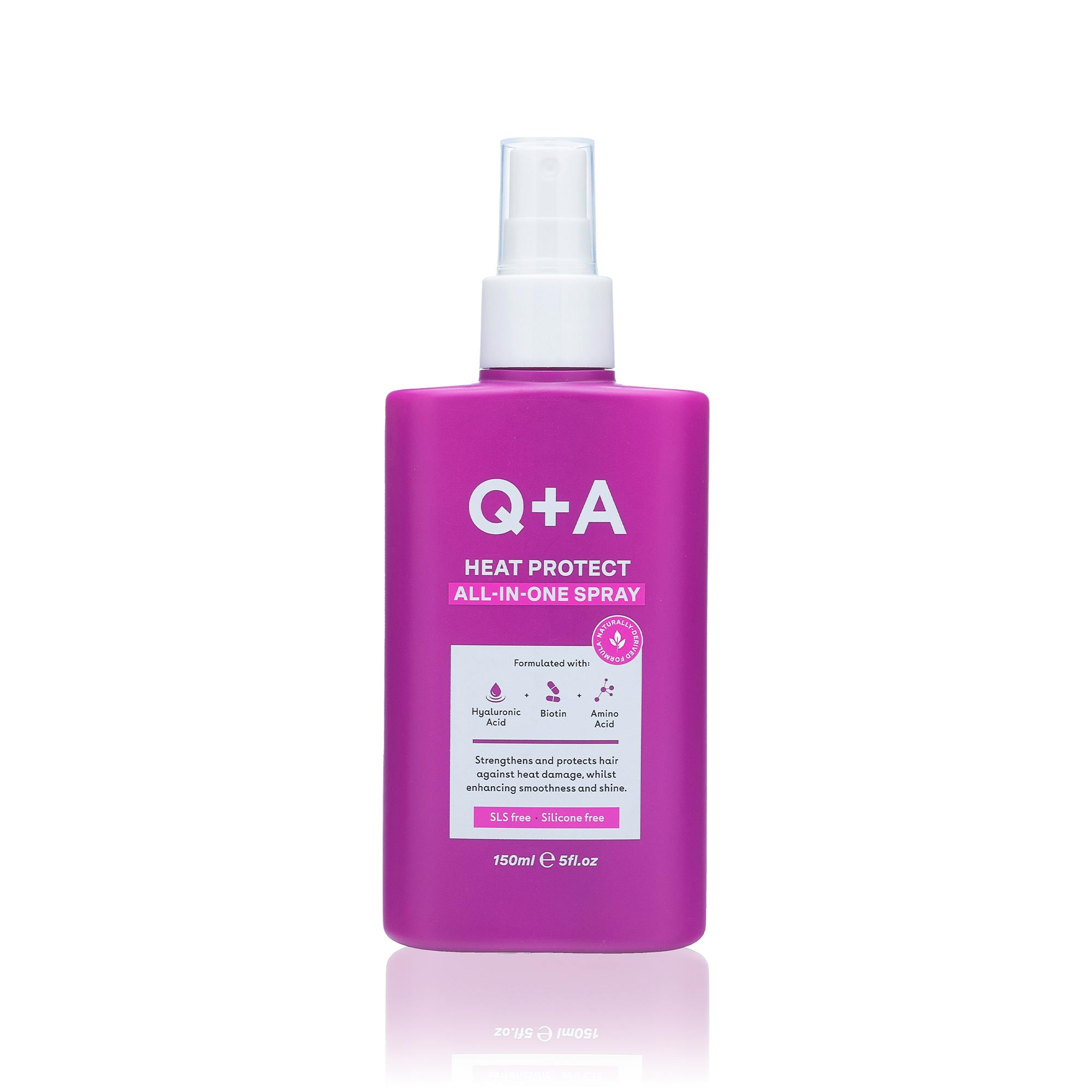 Q+A Heat Protect Hair Mist 150 ml