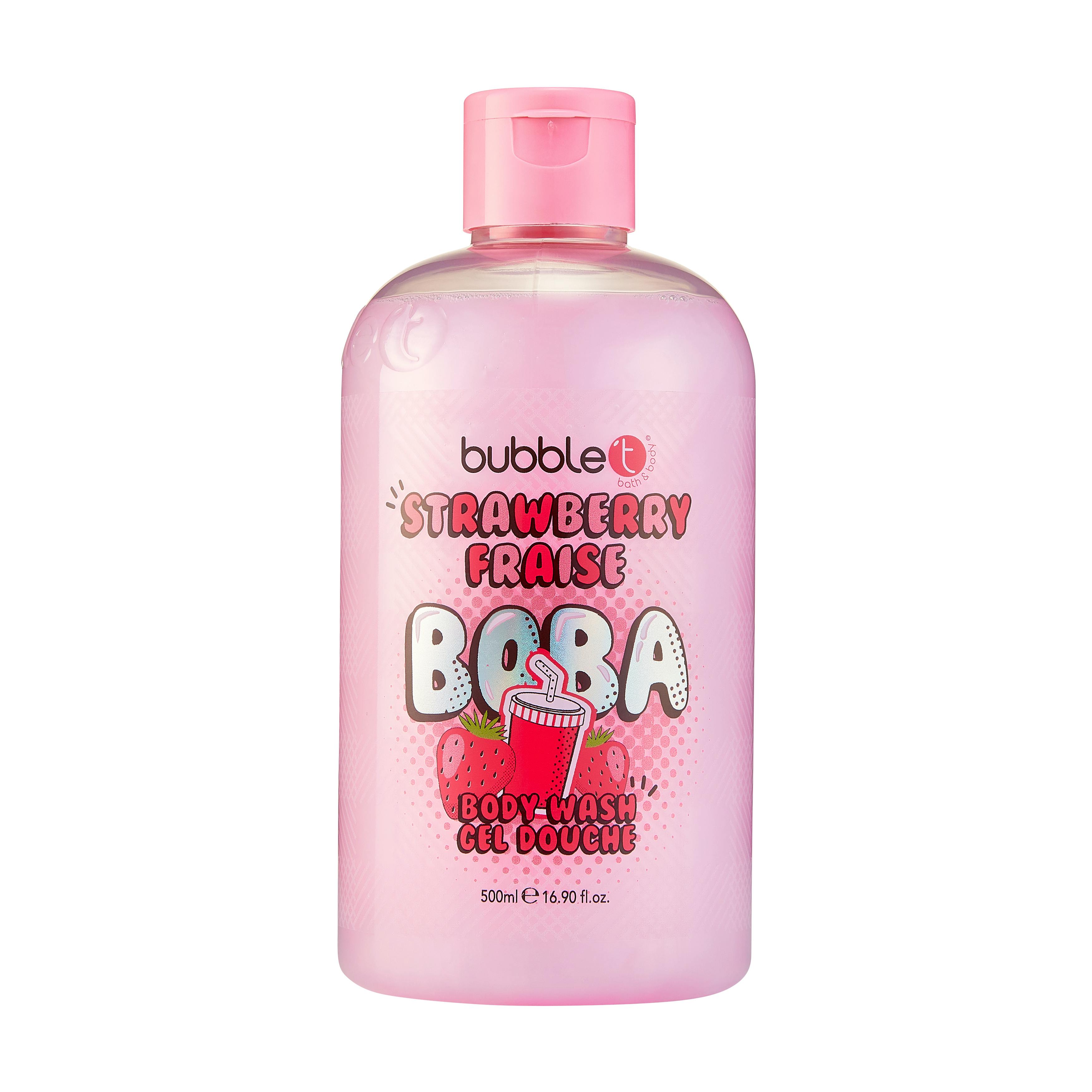 Bubble T Boba Strawberry Body Wash 500 ml