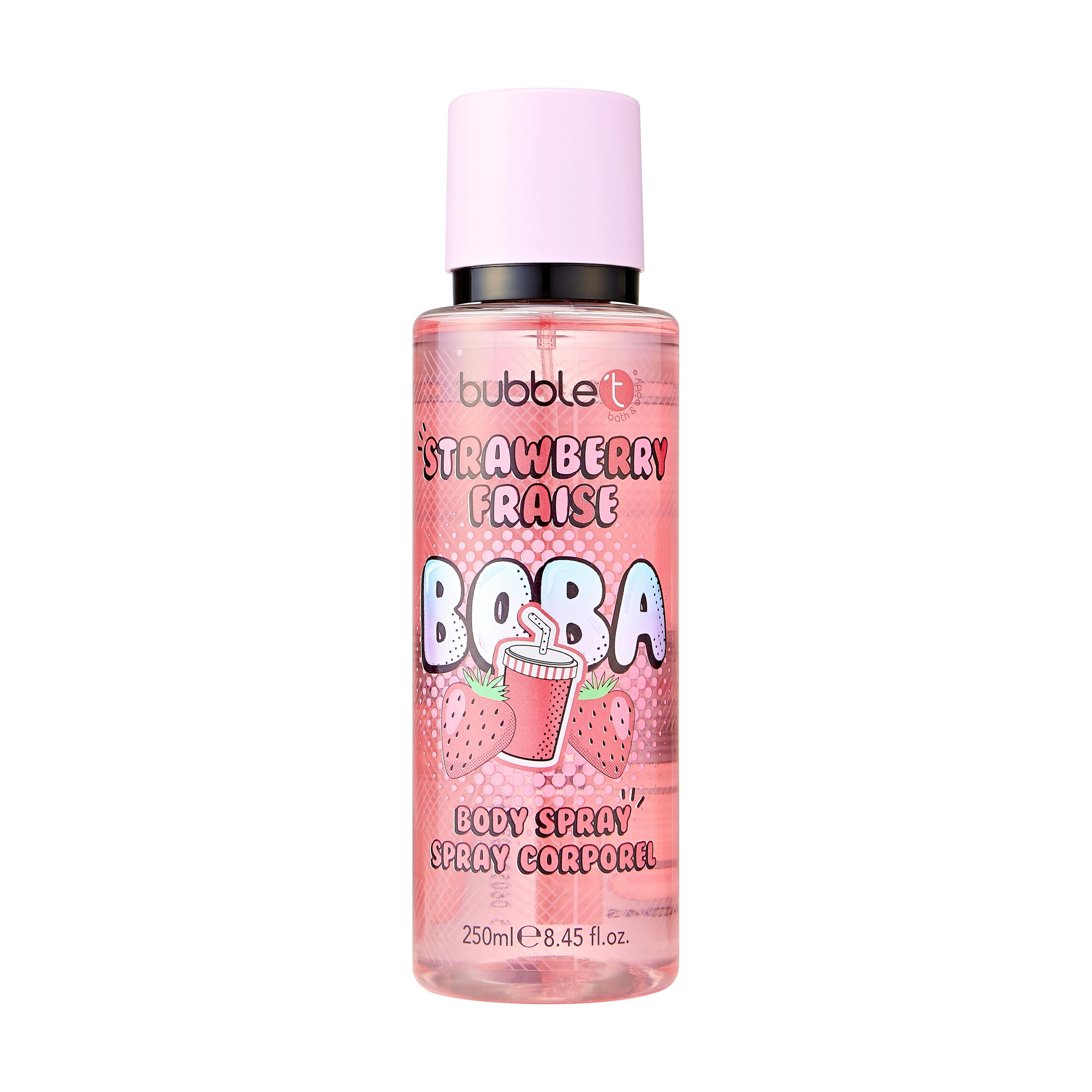 Bubble T Boba Strawberry Body Spray 250 ml