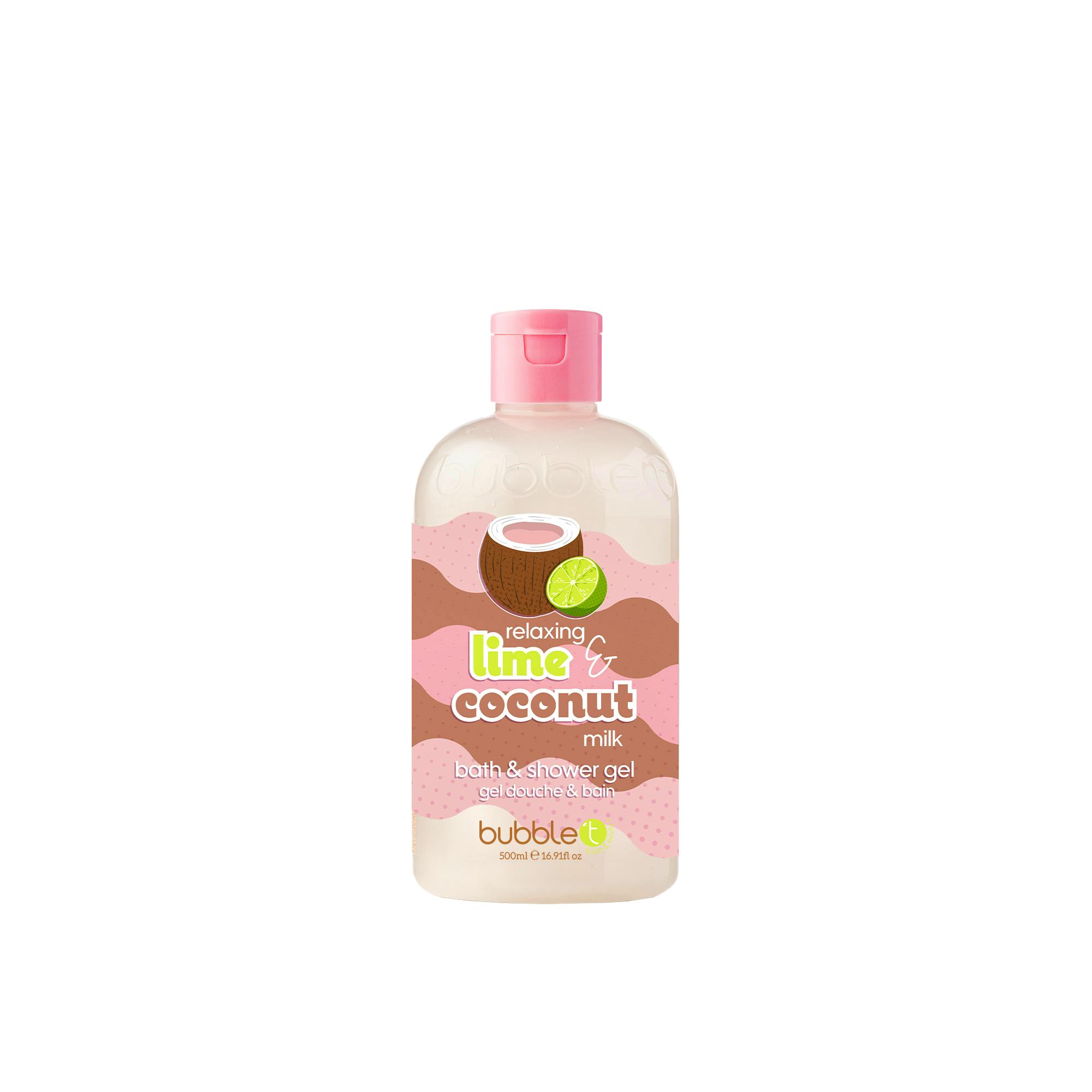 Bubble T Smoothie Lime & Coconut Milk Bath & Shower Gel 500 ml