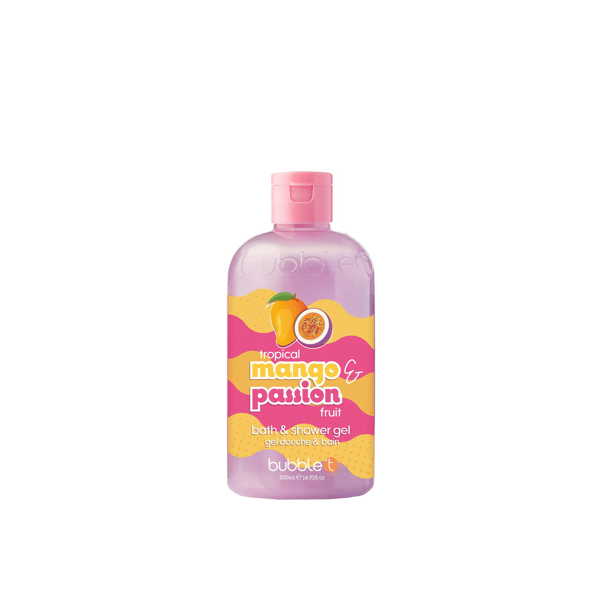 Bubble T Smoothie Mango & Passion Fruit Bath & Shower Gel 500 ml