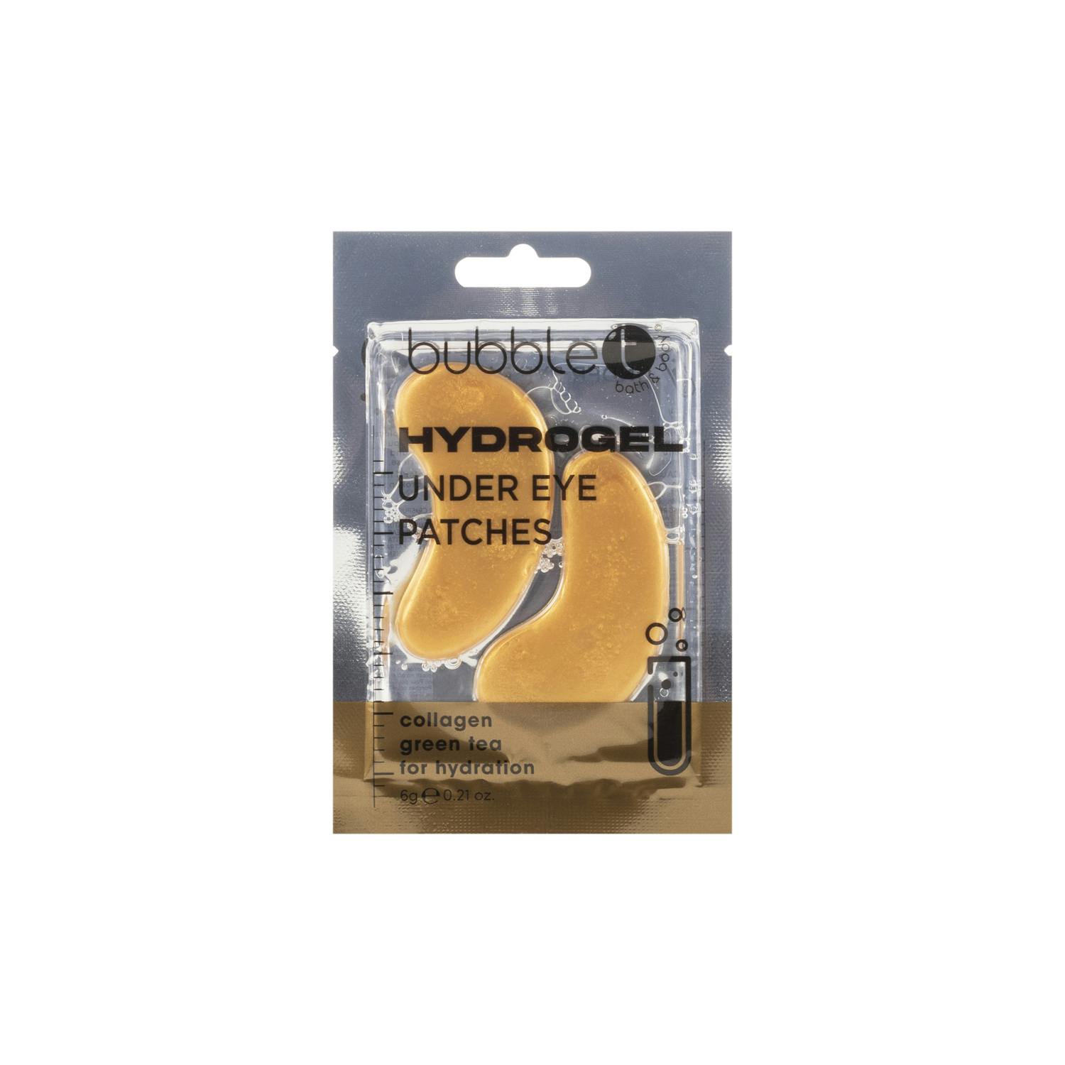 Bubble T Hydrogel Eye Patches Collagen & Green Tea 6 g