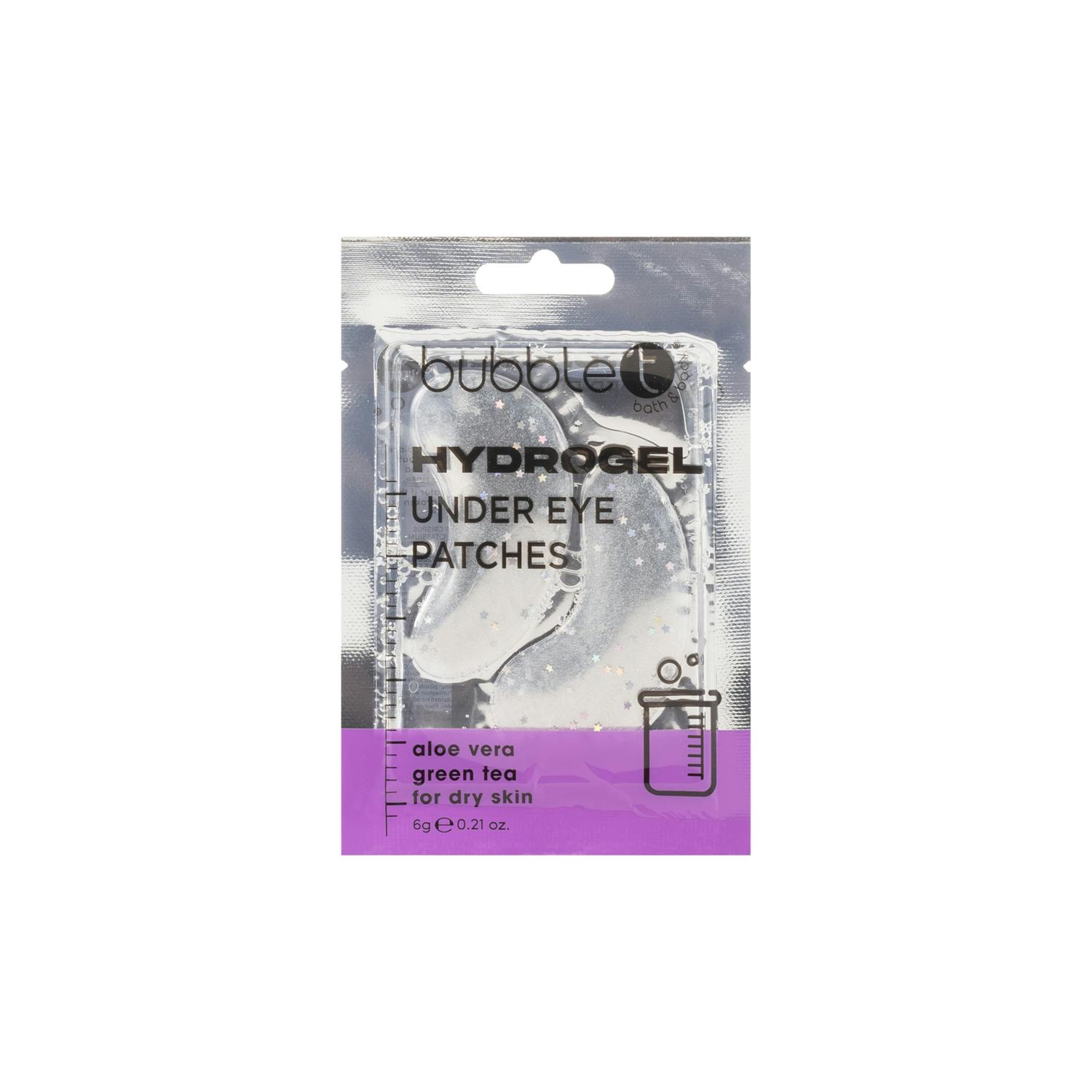 Bubble T Hydrogel Eye Patches Aloe Vera & Green Tea 6 g