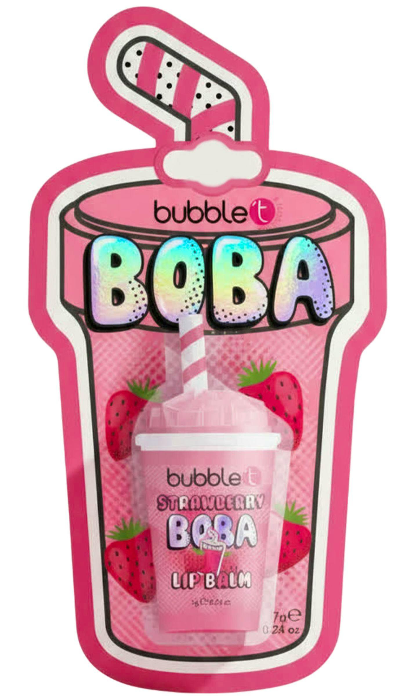 Bubble T Boba Strawberry Lip Balm 7 g