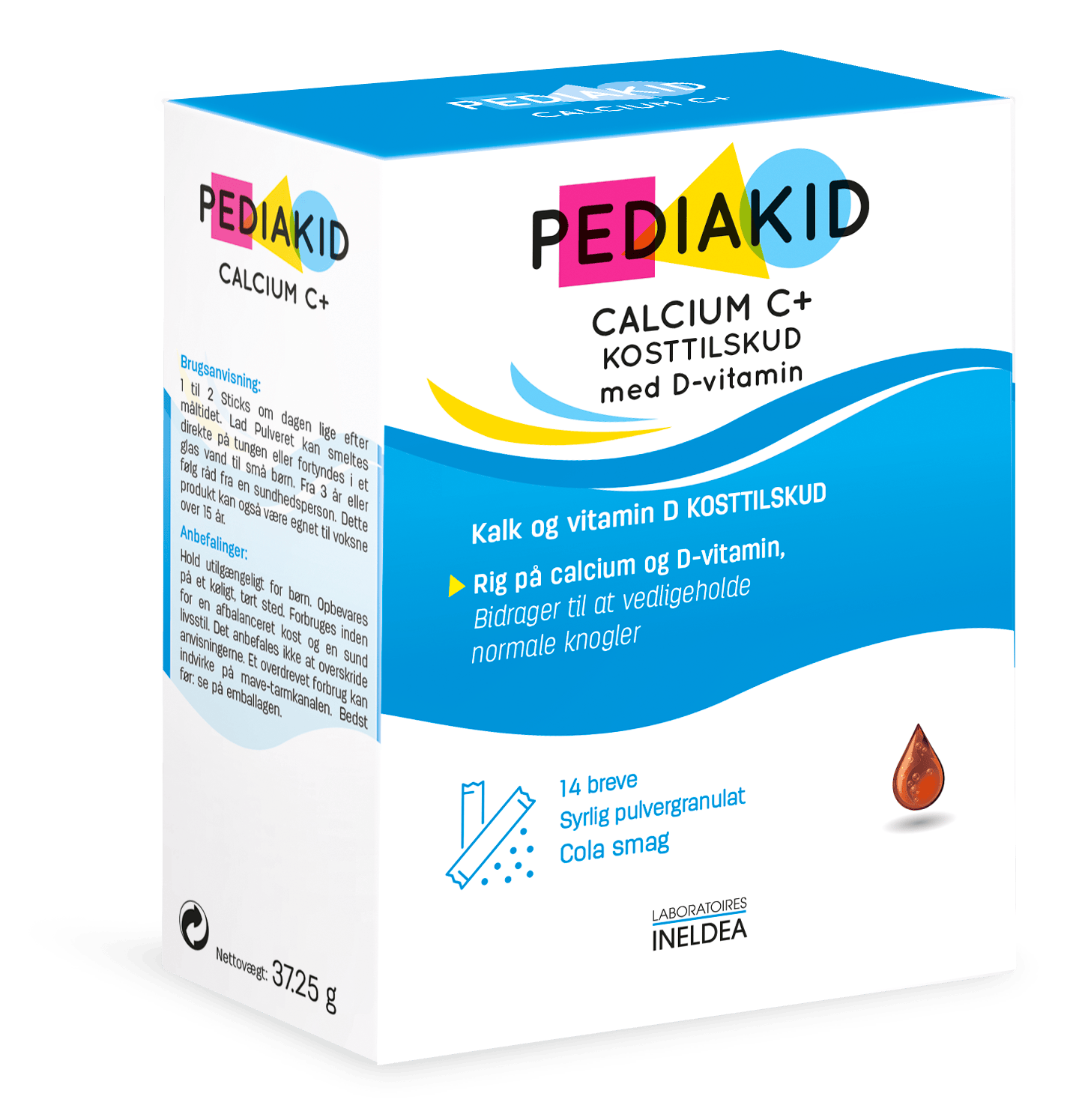 Pediakid Calcium C Cola 14 stk