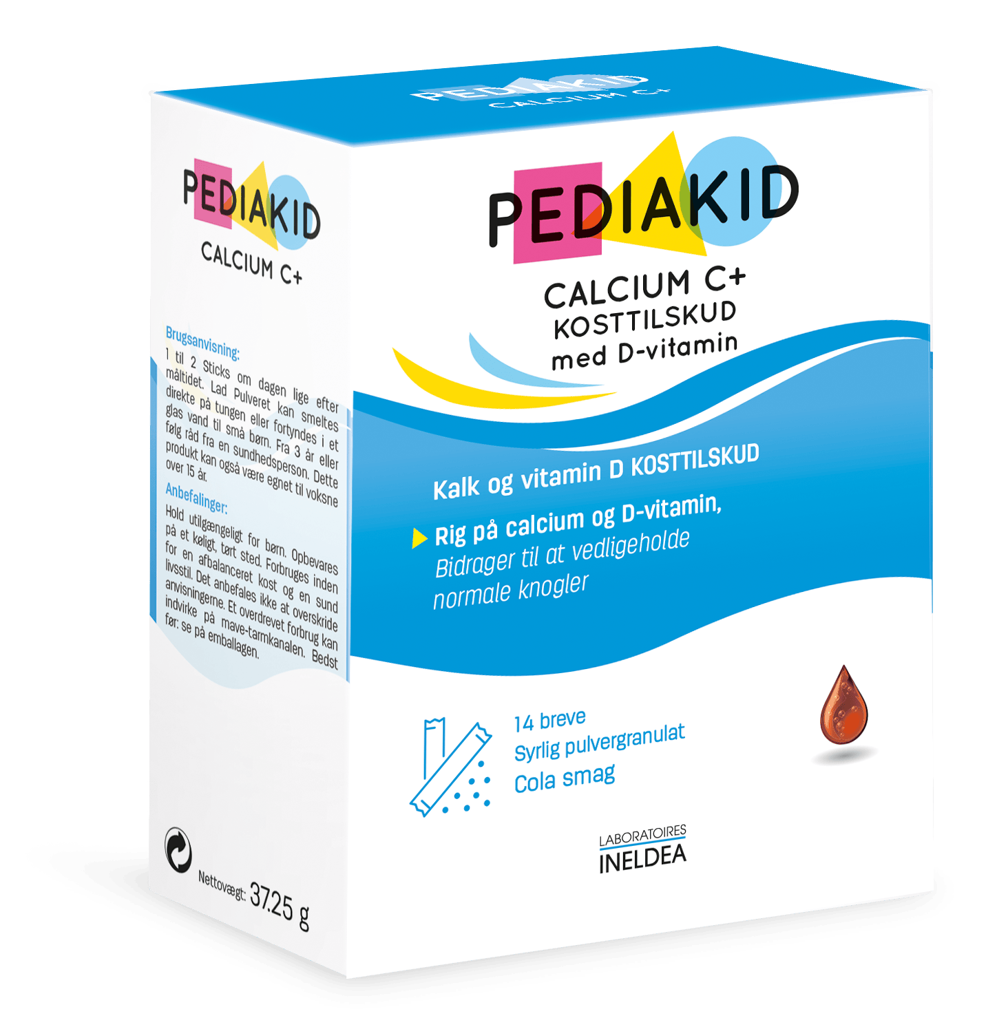 Pediakid Calcium C Cola 14 stk