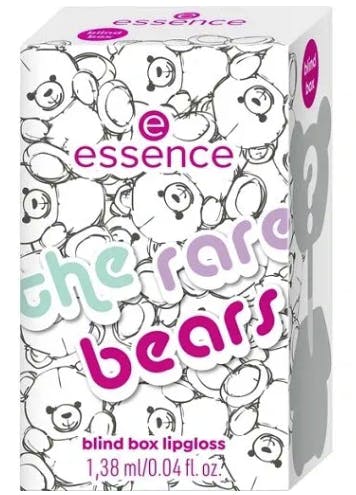 Essence The Rare Bears Blind Box Lipgloss 1.38 ml