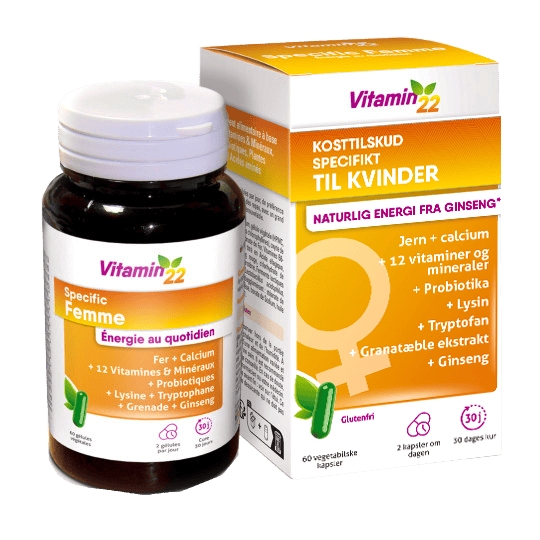Vitamin22 Specific For Women 60 stk