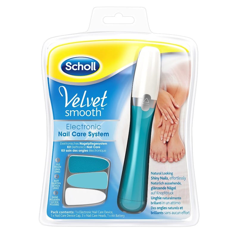 Scholl Velvet Smooth Electronic Nail Care System 1 pcs