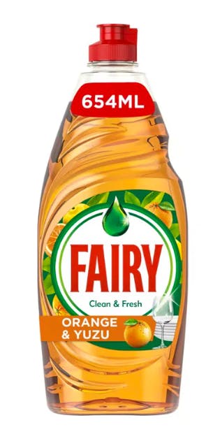Fairy Washing Up Liquid Citrus Grove Orange & Yuzu 654 ml