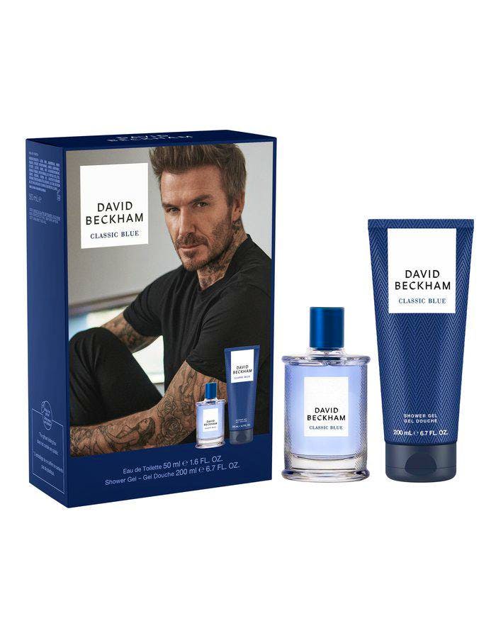 David Beckham Classic Blue EDT Gift Set 200 ml + 50 ml