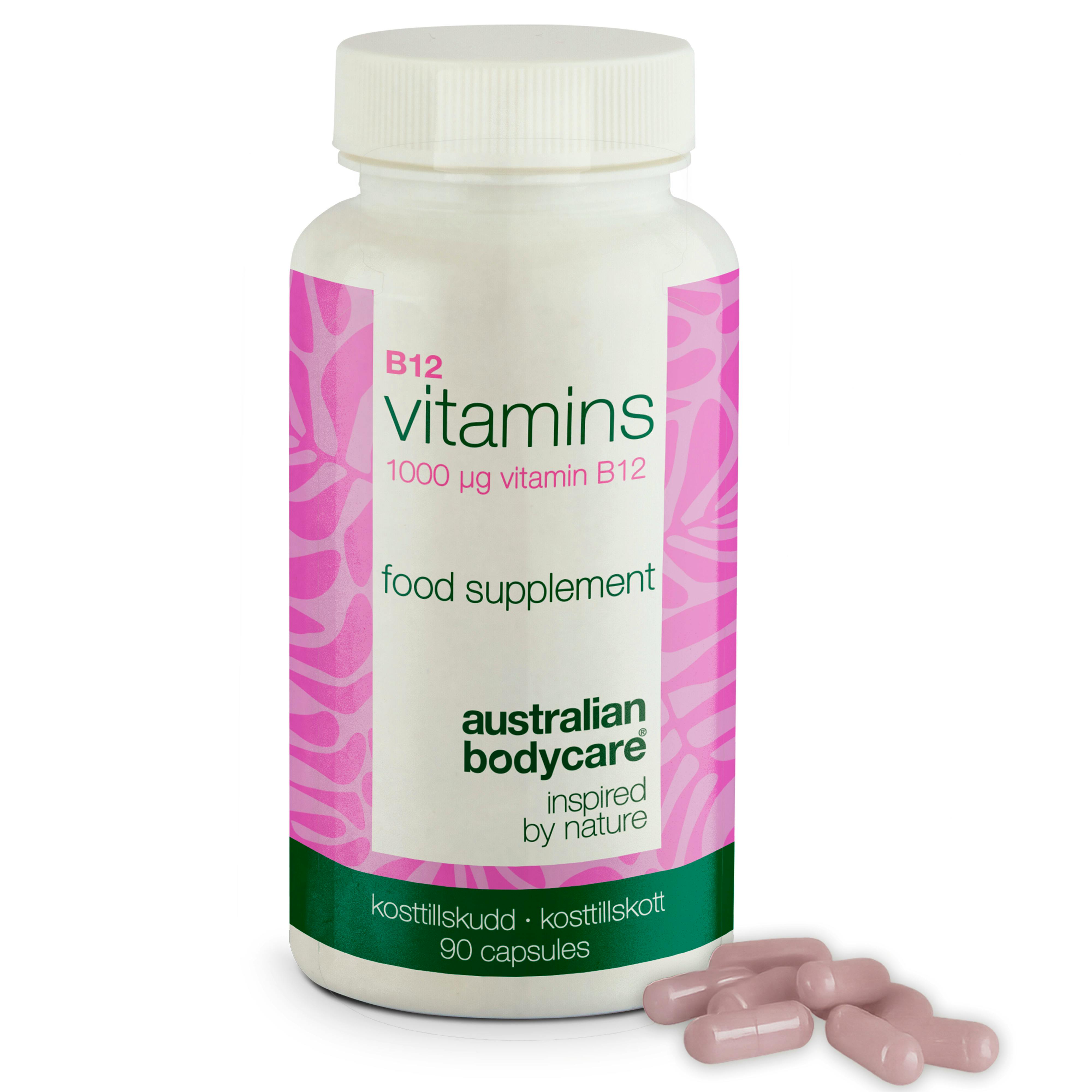 Australian Bodycare B12 Vitamins 90 stk