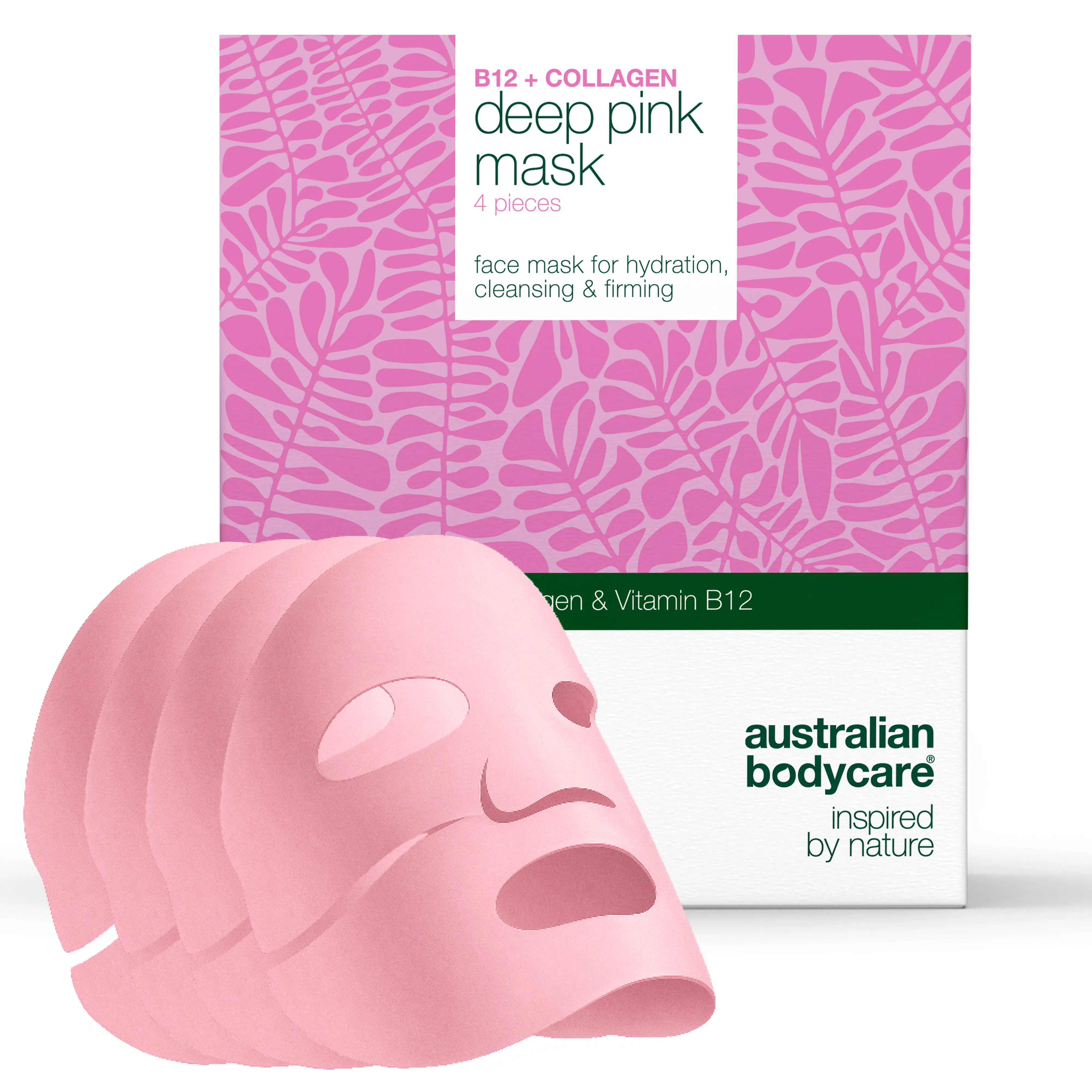 Australian Bodycare Bio Collagen Facial Mask 4 pcs