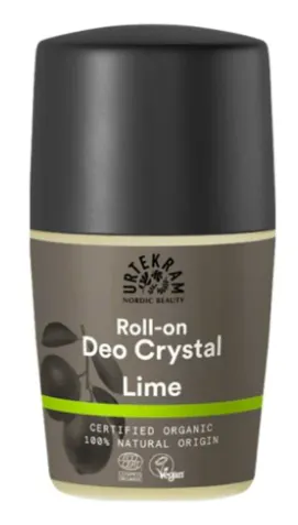 Urtekram Lime Deokrystal Roll-On 50 ml